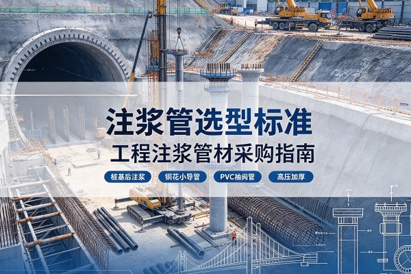 咸丰注浆管选型标准